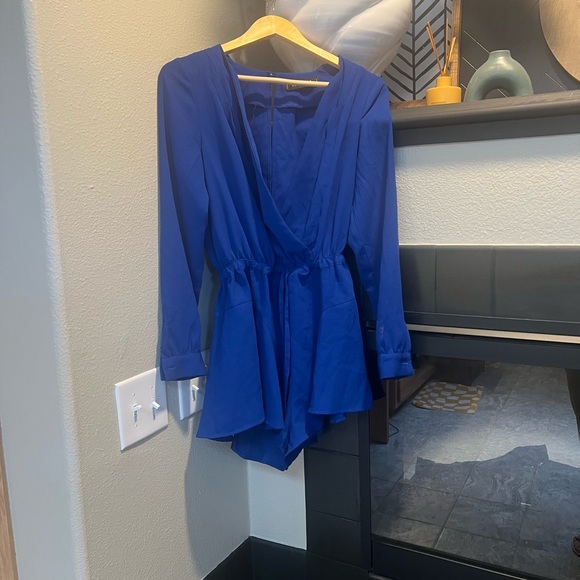blue romper - Picture 2 of 2
